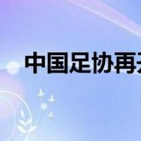 中国足协再开三张罚单！ 这是什么情况？