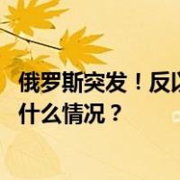 俄罗斯突发！反以示威者硬闯机场，寻找以色列犹太人 这是什么情况？