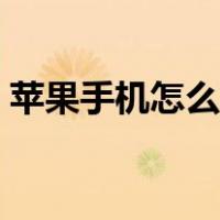 苹果手机怎么弄动态壁纸（怎么弄动态壁纸）