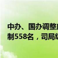 中办、国办调整应急管理部职责、机构、编制！机关行政编制558名，司局级领导职数96名 这是什么情况？