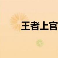 王者上官婉儿台词（王者上官婉儿）