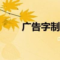 广告字制作安装合同（广告字制作）