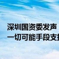 深圳国资委发声：万科经营具备足够的安全性，必要时通过一切可能手段支持 这是什么情况？