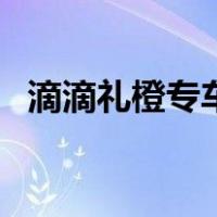 滴滴礼橙专车车型一览表（滴滴礼橙专车）