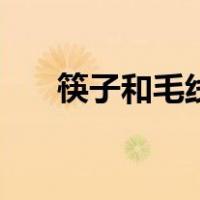 筷子和毛线手工制作（毛线手工制作）