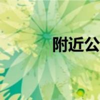 附近公厕位置（公共厕所附近）