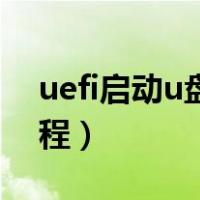 uefi启动u盘安装系统教程（u盘安装系统教程）