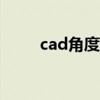 cad角度标注命令（cad角度标注）