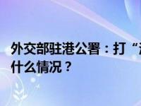 外交部驻港公署：打“法案牌”干预香港事务注定失败 这是什么情况？