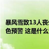 暴风雪致13人丧生，数百万人遭遇停电！这一国多地发布红色预警 这是什么情况？