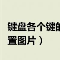 键盘各个键的功能图解高清图（键盘各个键位置图片）