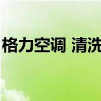 格力空调 清洗滤网（格力空调清洗滤网视频）