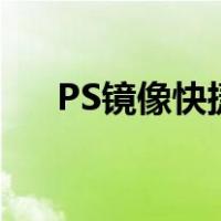PS镜像快捷键用不了（ps镜像快捷键）