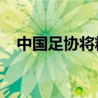 中国足协将精简职能部门 这是什么情况？