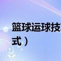 篮球运球技巧视频教程（篮球运球技巧30招式）