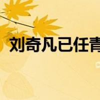 刘奇凡已任青海省委副书记 这是什么情况？