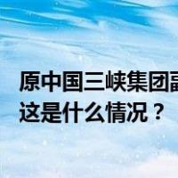 原中国三峡集团副总经理袁国林逝世，曾投身三峡建设十年 这是什么情况？
