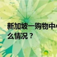 新加坡一购物中心发生持刀伤人事件，至少5人受伤 这是什么情况？