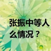 张振中等人，全国人大代表资格终止 这是什么情况？