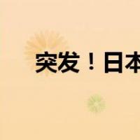 突发！日本一火山喷发 这是什么情况？
