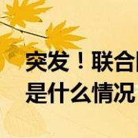突发！联合国直升机“迫降”，有人死亡 这是什么情况？