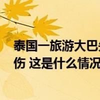 泰国一旅游大巴失控侧翻致17名中国游客受伤，其中2人重伤 这是什么情况？