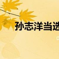 孙志洋当选广州市市长 这是什么情况？