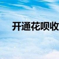 开通花呗收款怎么开通（开通花呗收款）