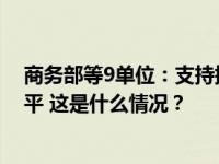 商务部等9单位：支持提升新能源汽车国际化经营能力和水平 这是什么情况？