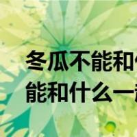 冬瓜不能和什么一起吃 食物相克表（冬瓜不能和什么一起吃）