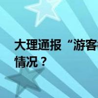 大理通报“游客被骂穷光蛋”： 对摊主批评教育 这是什么情况？