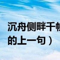 沉舟侧畔千帆过蕴含的哲理（病树前头万木春的上一句）