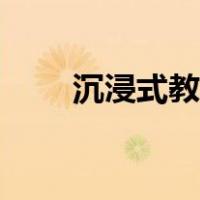 沉浸式教学法是什么（沉浸式学习）