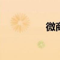 微商多少钱一条（微商）