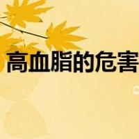 高血脂的危害与治疗（高血脂的症状及危害）