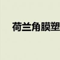 荷兰角膜塑形镜品牌（角膜塑形镜品牌）
