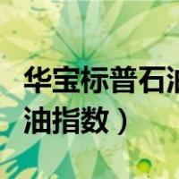 华宝标普石油指数跟踪哪个指数（华宝标普石油指数）