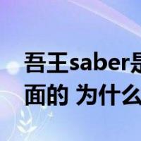 吾王saber是什么意思（saber是什么动漫里面的 为什么叫吾王）