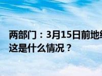 两部门：3月15日前地级及以上城市要建房地产“白名单” 这是什么情况？