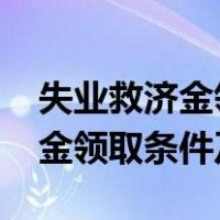 失业救济金领取条件及标准2023（失业救济金领取条件及标准）